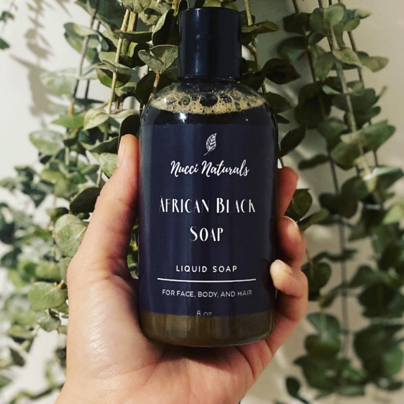 Liquid African Black Soap