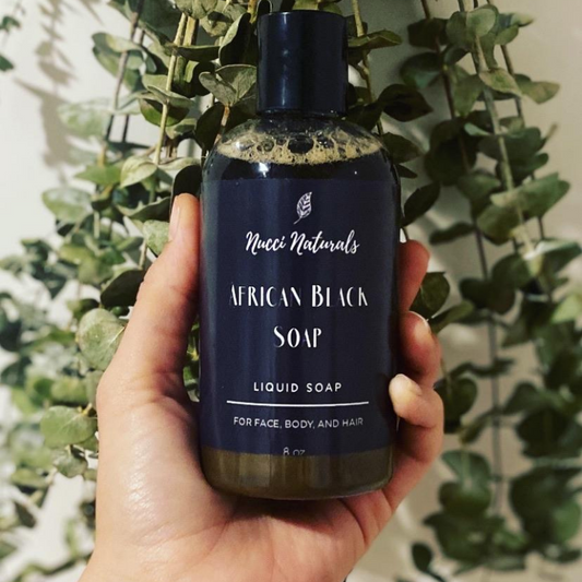 Liquid African Black Soap