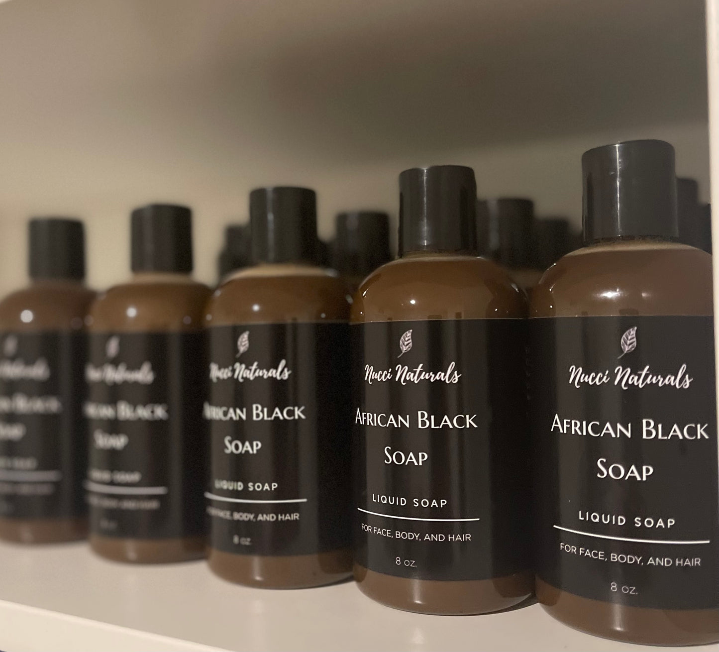 Liquid African Black Soap