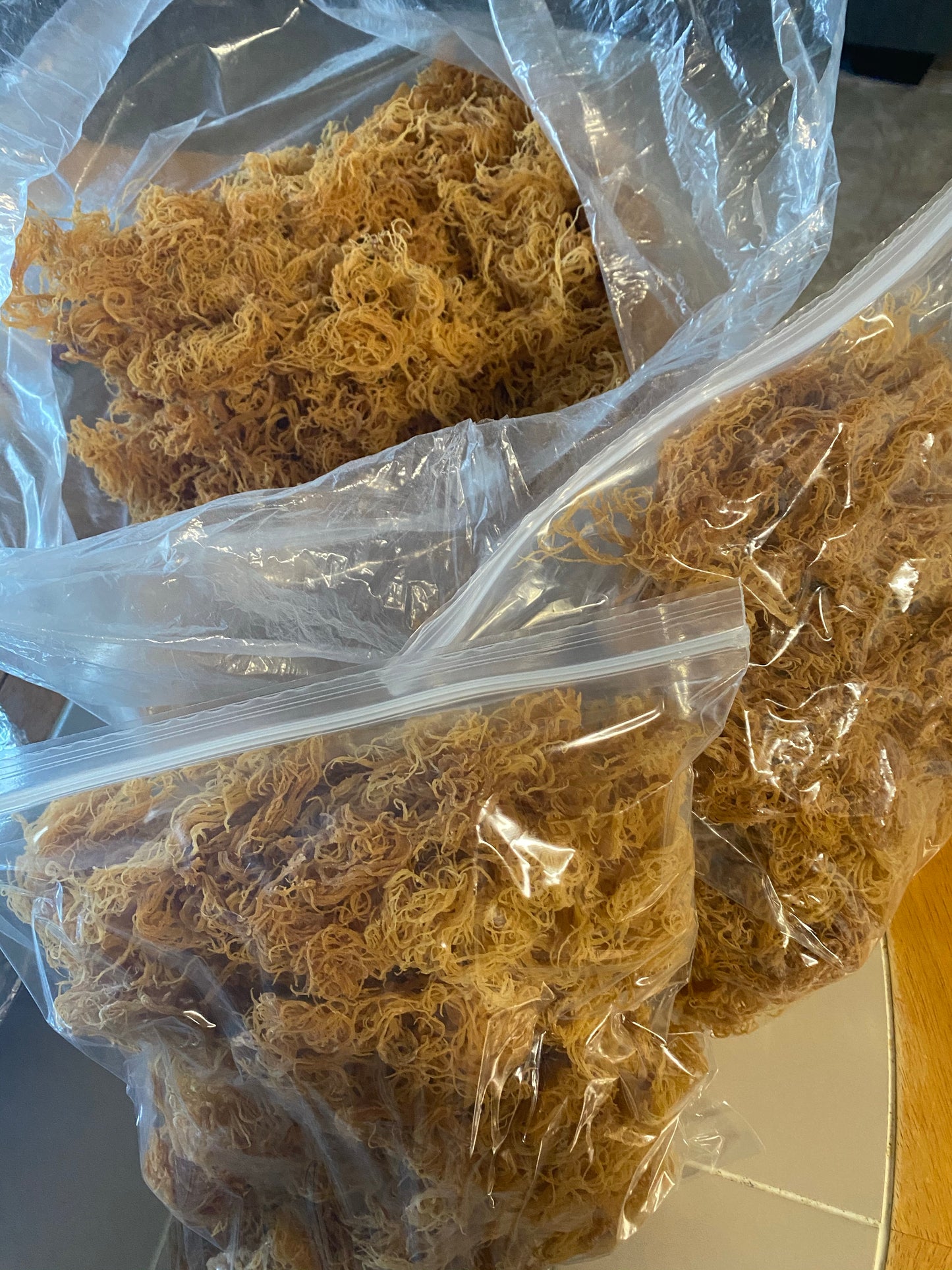 Raw Sea Moss (Gold, Purple, Blue/Green)