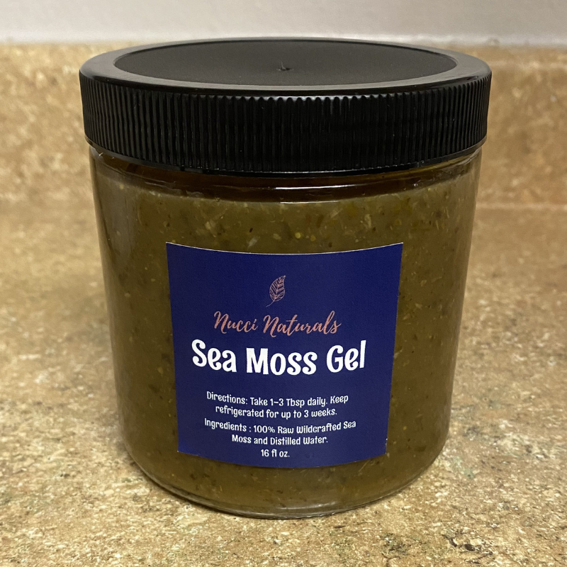 102 Minerals - Bladderwrack & Burdock Root Sea Moss Gel